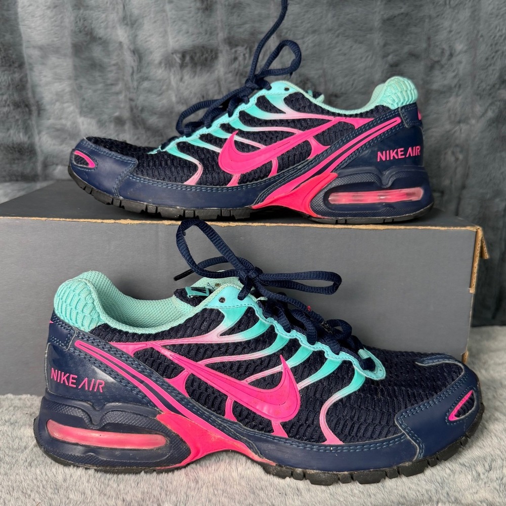 Nike Air Torch 4 Womens Navy Pink Teal Running Shoes CN2160-400 Size 8